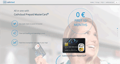 Desktop Screenshot of cashcloud-card.com